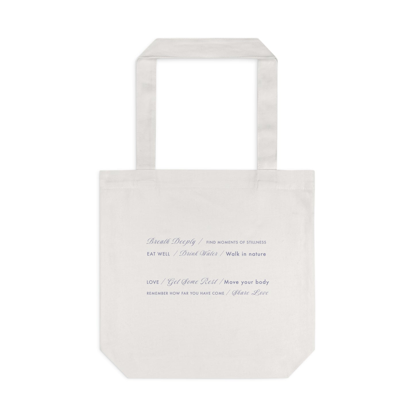 Cotton Tote Bag - Be Mindful