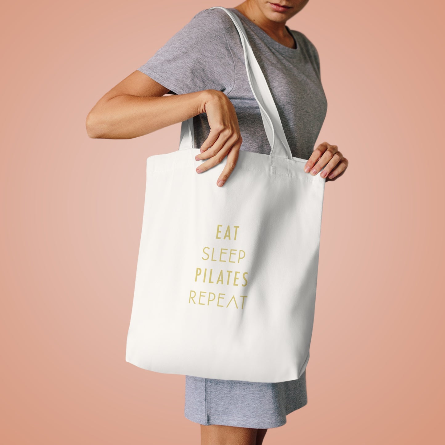 Cotton Tote Bag - Pilates