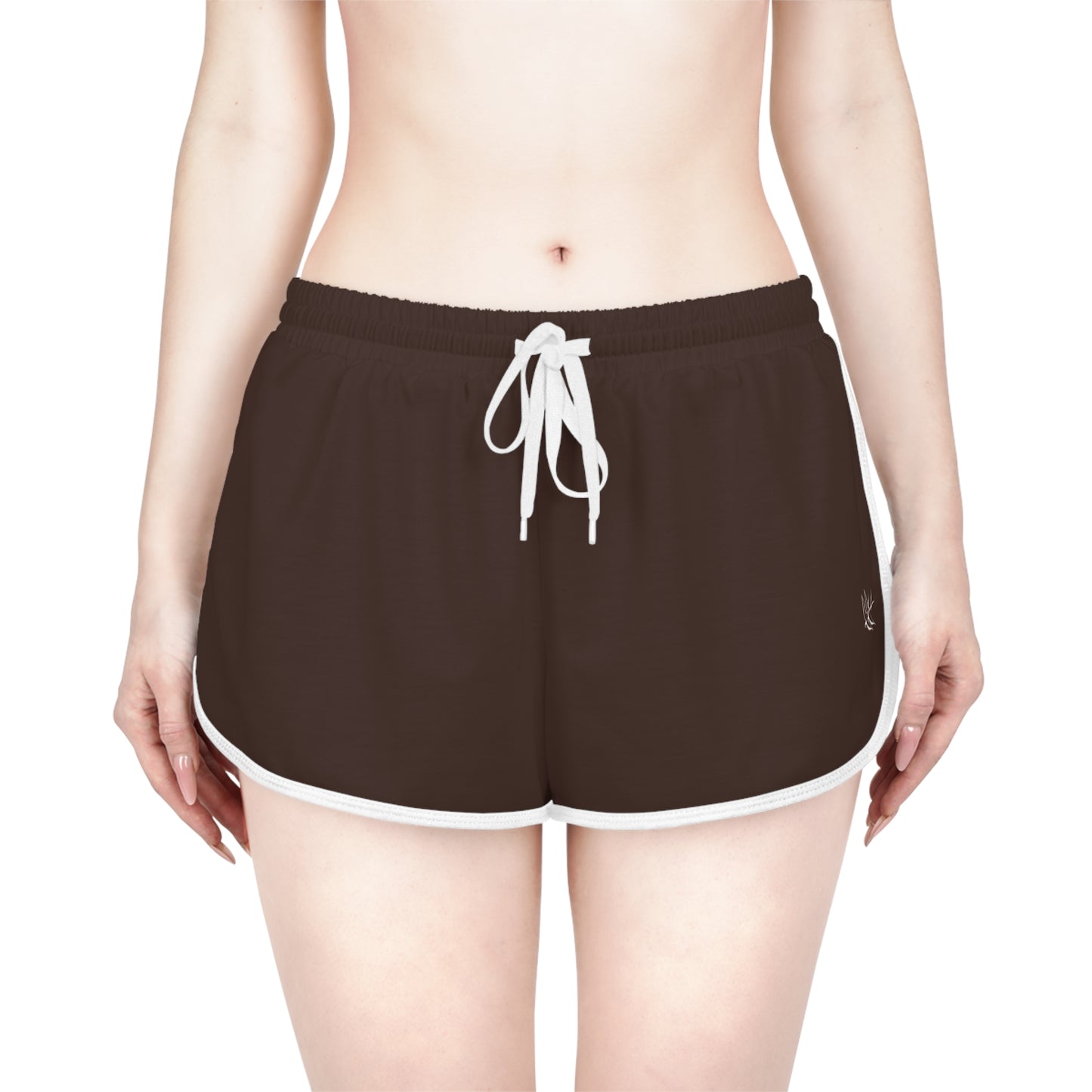 Brown Relax fit shorts